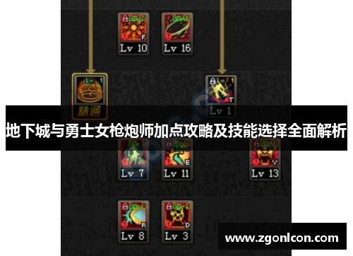 地下城与勇士女枪炮师加点攻略及技能选择全面解析
