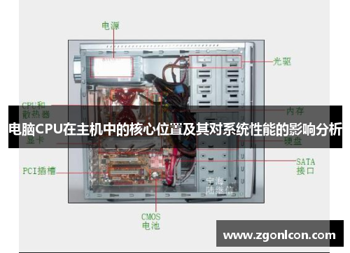 电脑CPU在主机中的核心位置及其对系统性能的影响分析